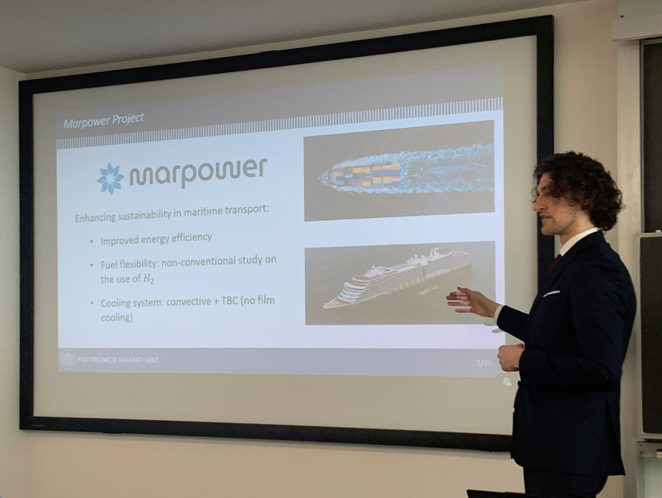 Advancing turbine cooling design: Master’s thesis supports MARPOWER research on efficient maritime energy systems