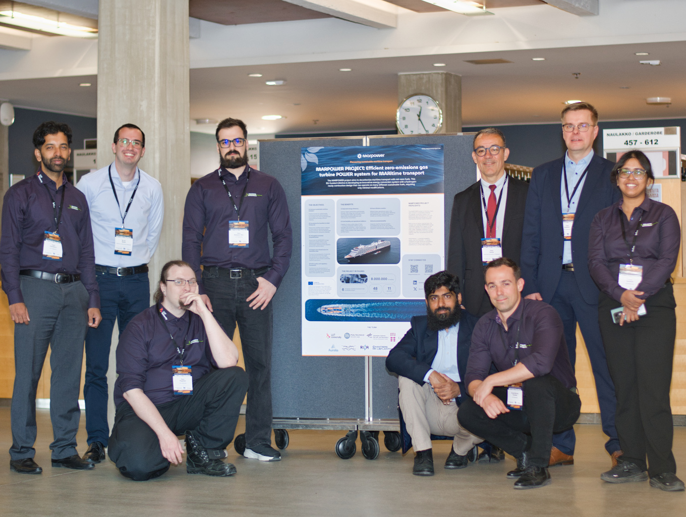 Three MARPOWER studies presented at IFToMM Rotordynamics 2026